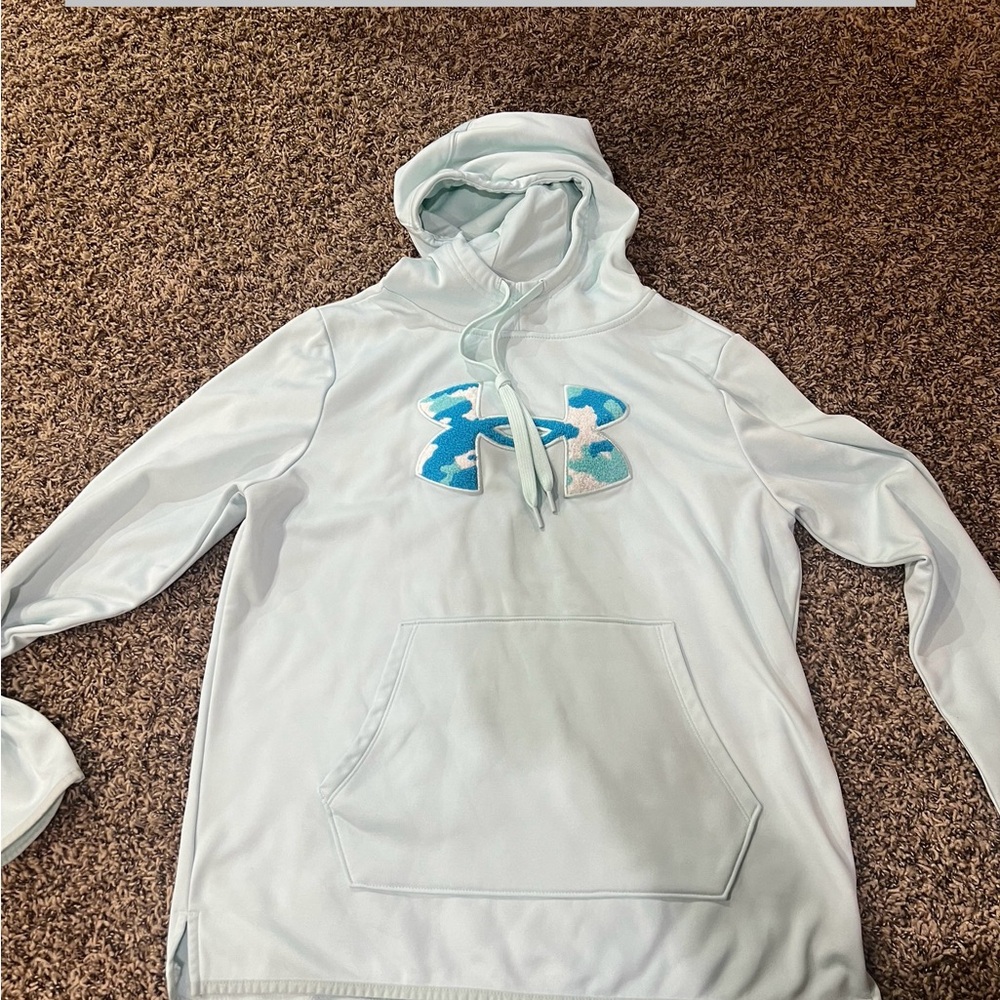 Under Armour Sky Blue Pullover Hoodie